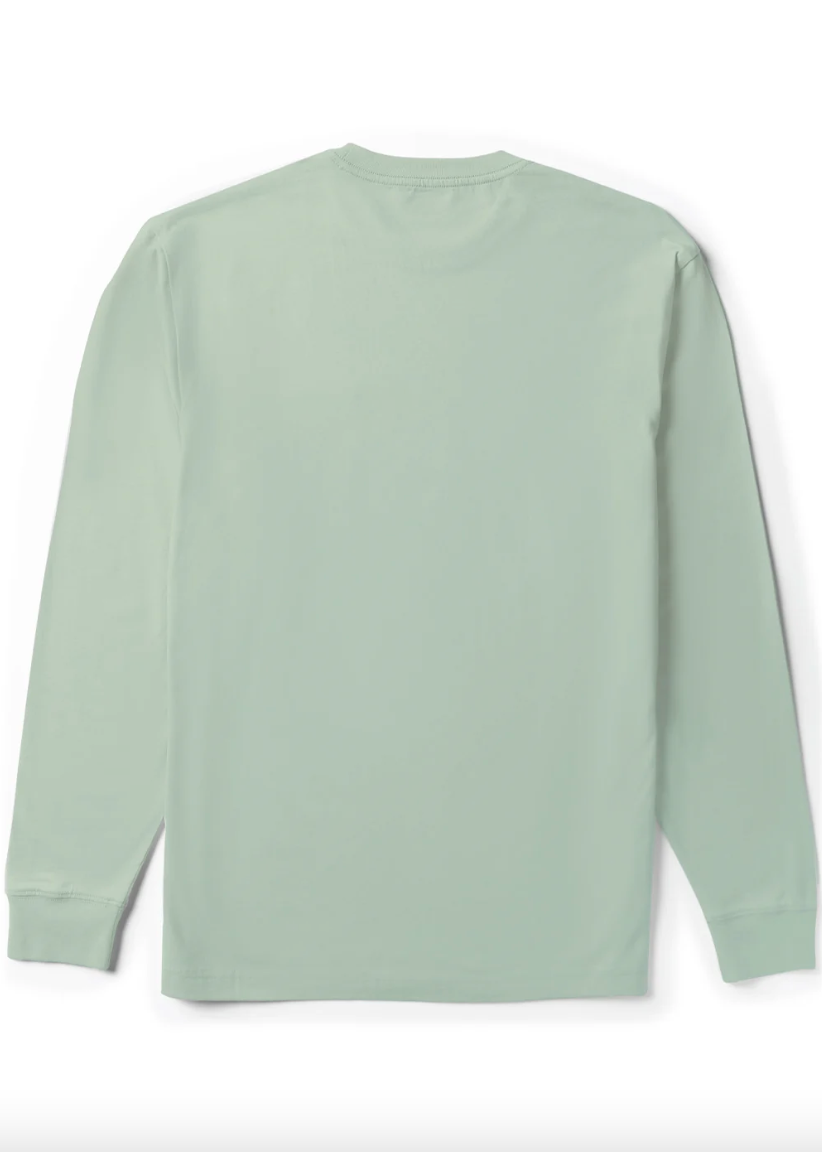 Vissla Established LS Pkt Tee / Agave
