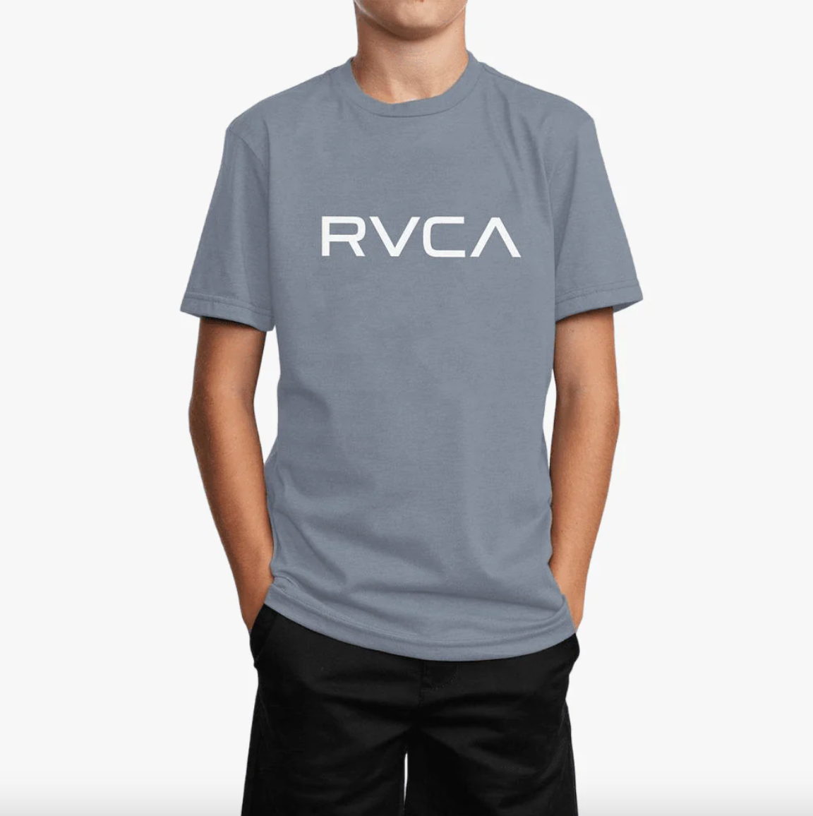 RVCA Big SS Red Stitch / Flint Stone