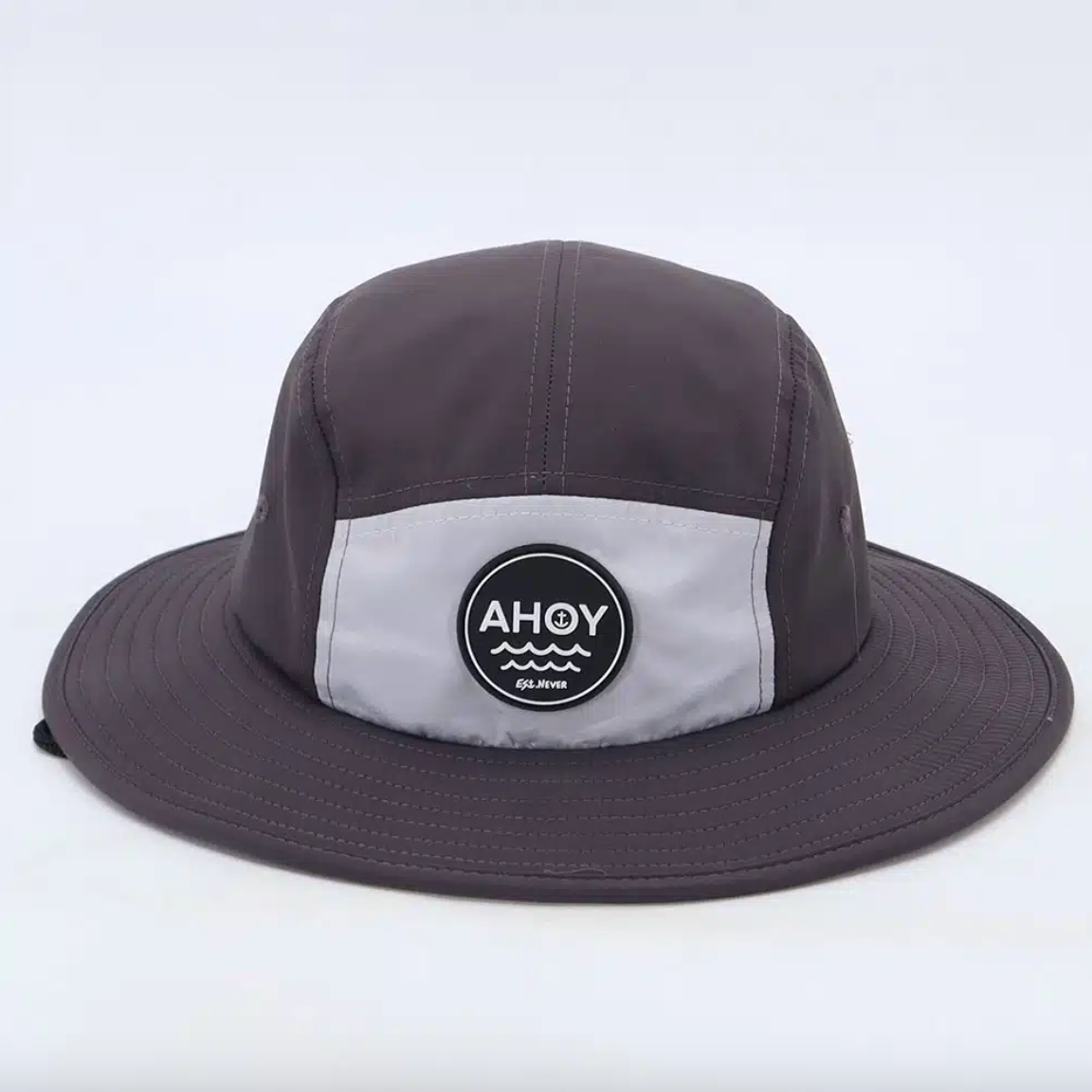 AHOY Bucket Hat / Black Grey