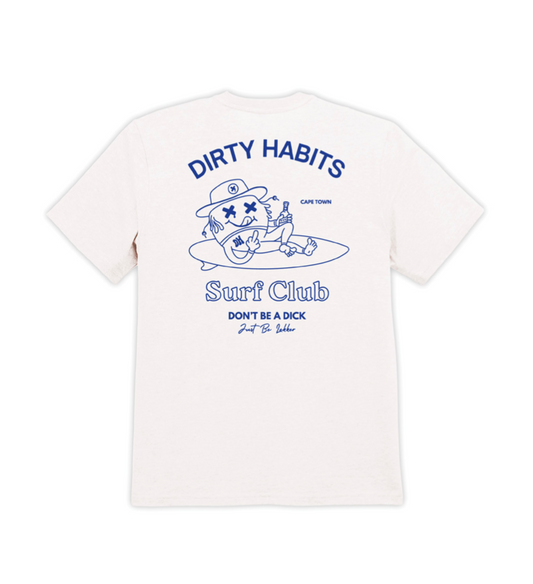 Dirty Habits Club Tee / Bone