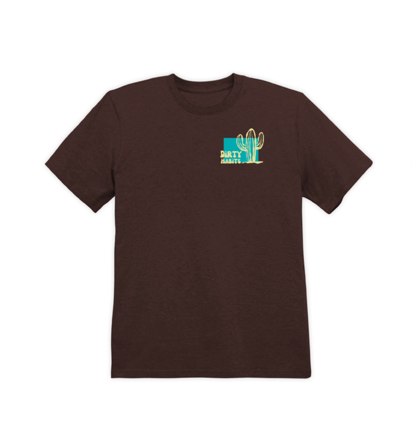 Dirty Habits Gnarly Tee / Choc
