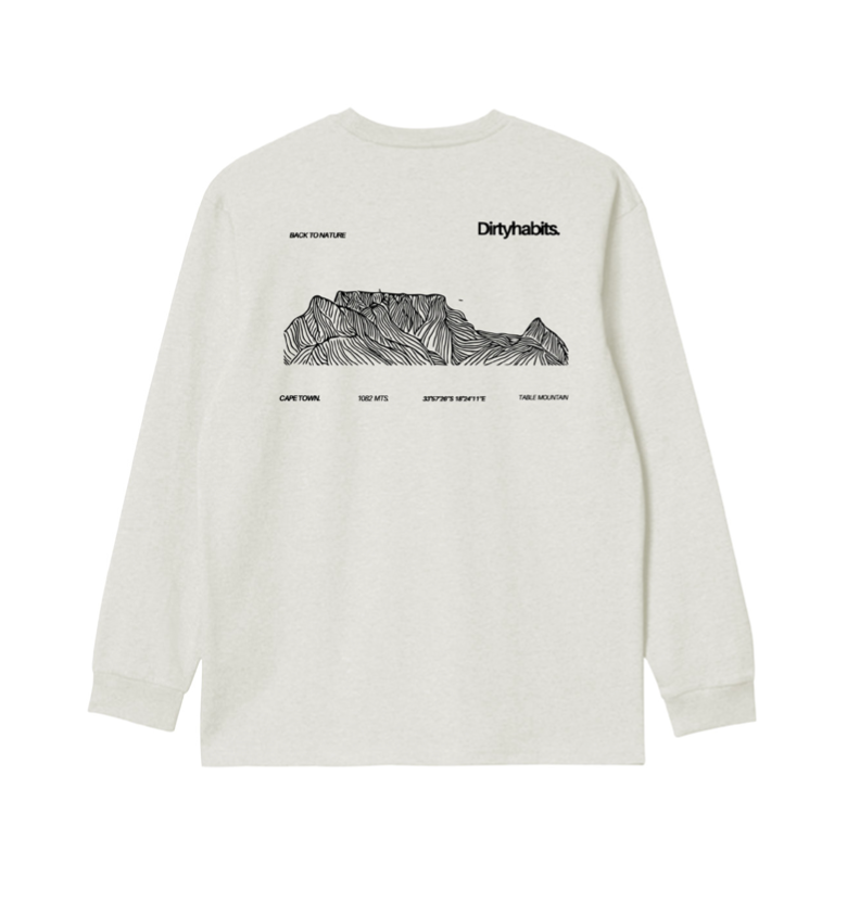 Dirty Habits Peak LS Tee / Sand