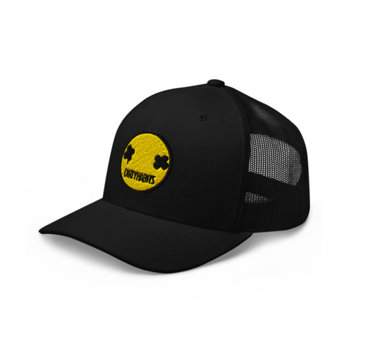 Dirty Habits Smiley Retro Trucker