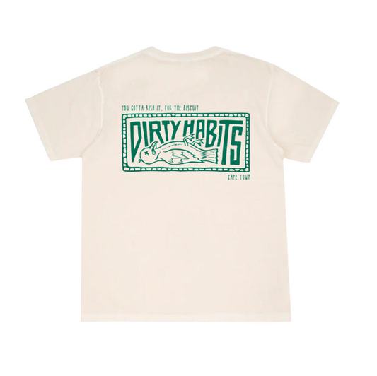 Dirty Habits Bird Oversize Tee / Ecru