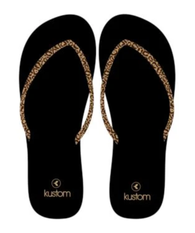 Kustom Classic Black Leopard / Black Tan