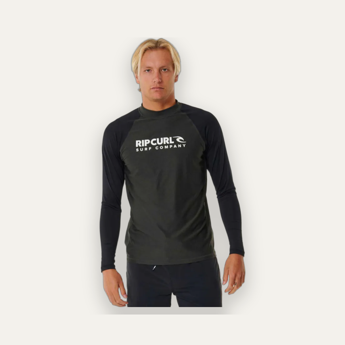 Rip Curl Shock LS Rashie / Black