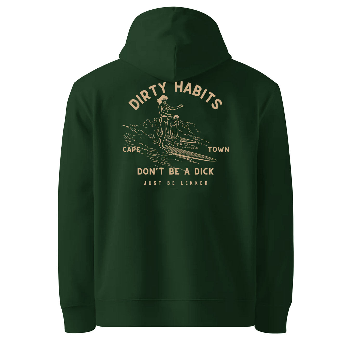 Dirty Habits Surfer Hoodie / Evergreen