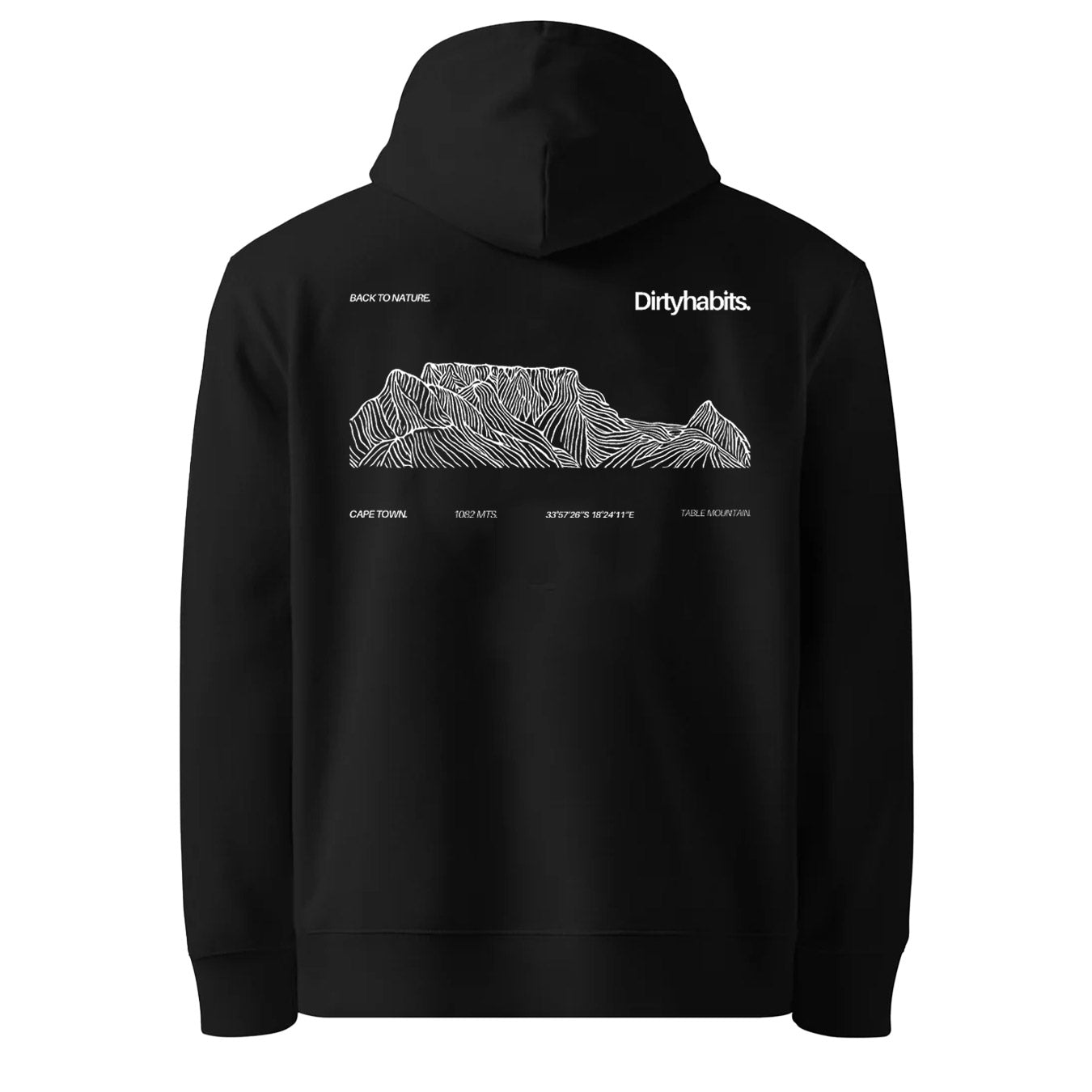 Dirty Habits Peak Premium Hoodie / Black