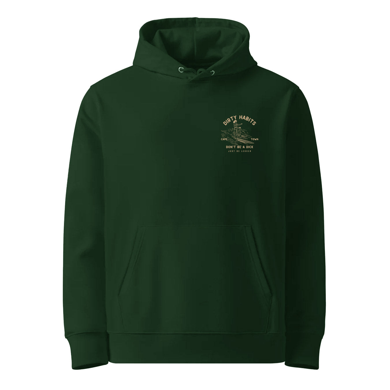 Dirty Habits Surfer Hoodie / Evergreen