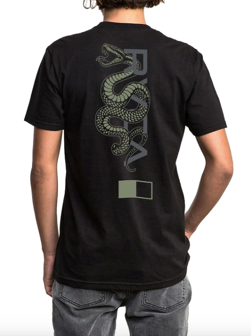 RVCA Barron Venom Tee / Black