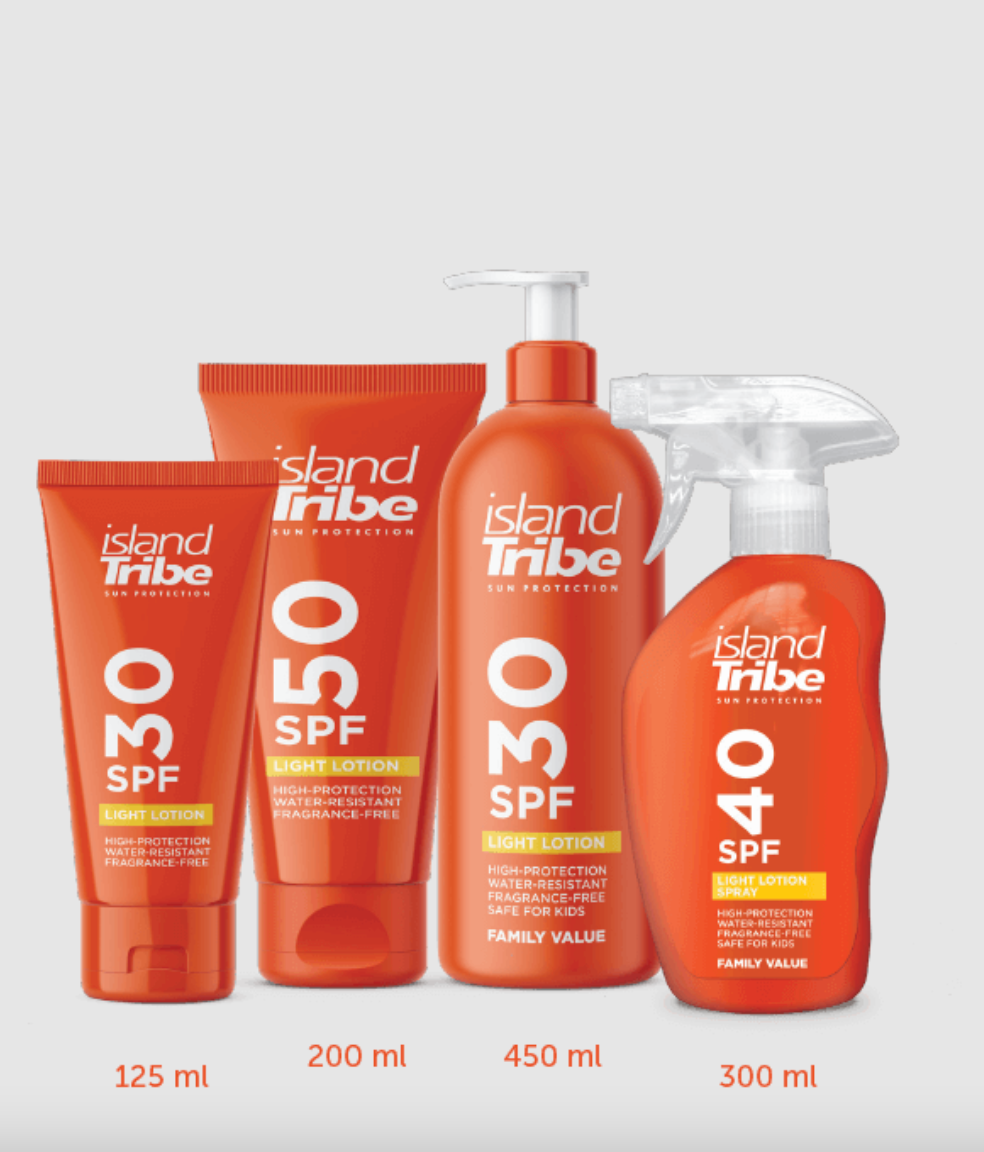 Island Tribe SPF50 Light Lotion