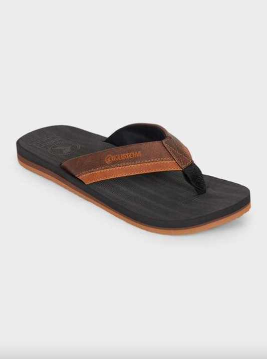 Kustom Burleigh Sandals / Brown