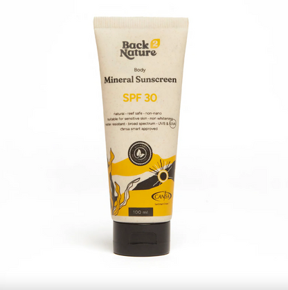 Back2Nature Body Mineral Sunscreen