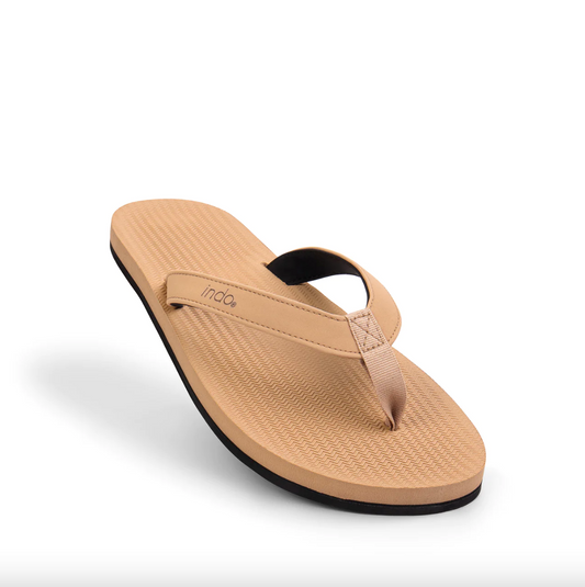 Indosole Men's Flipflop / Soil Light