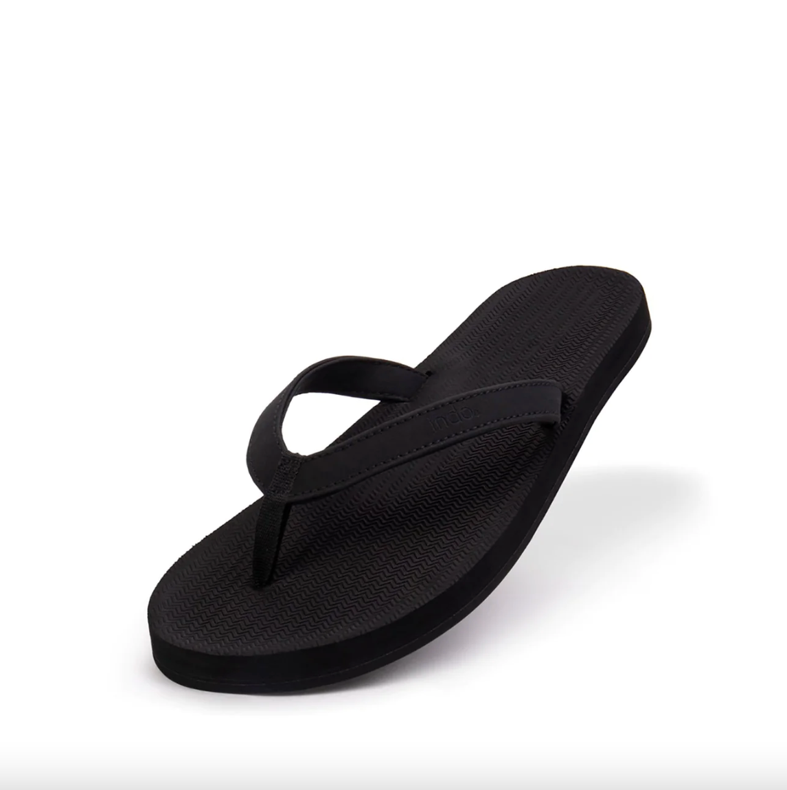 Indosole Ladies' Flipflop / Black