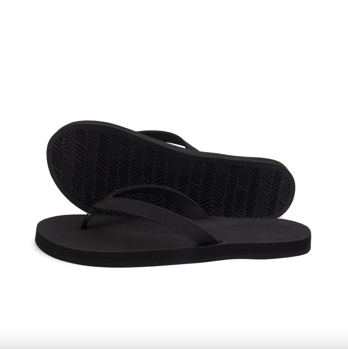 Indosole Ladies' Flipflop / Black