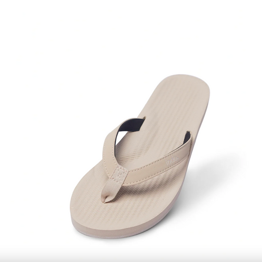 Indosole Ladies' Flipflop / Sea Salt