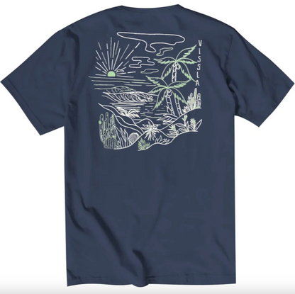 Vissla Desert Barrels Pocket Tee