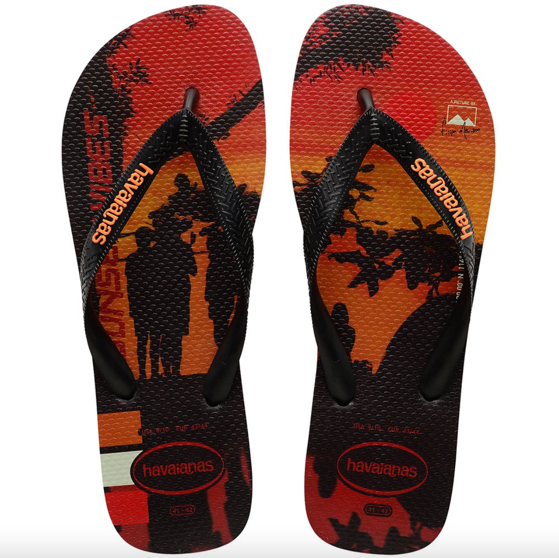 Havaianas Hype / Black Begonia