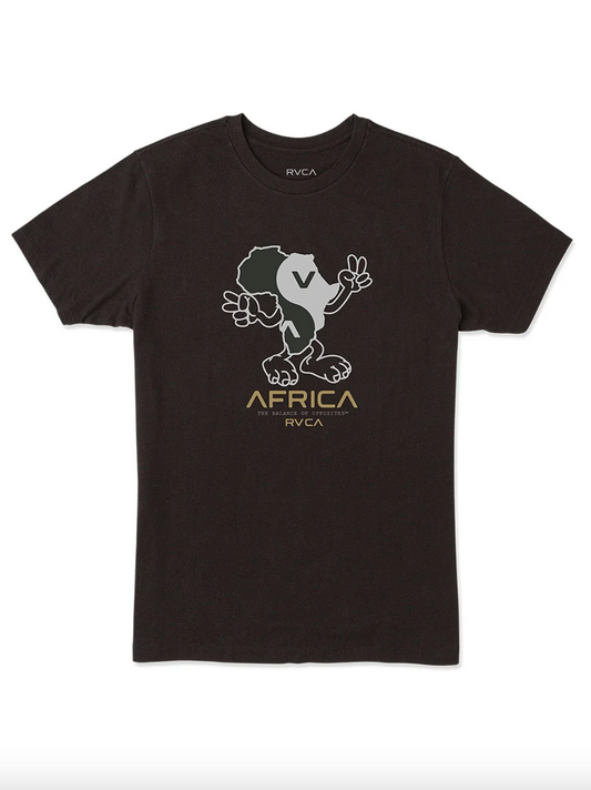 RVCA Africa Peace Tee / Black