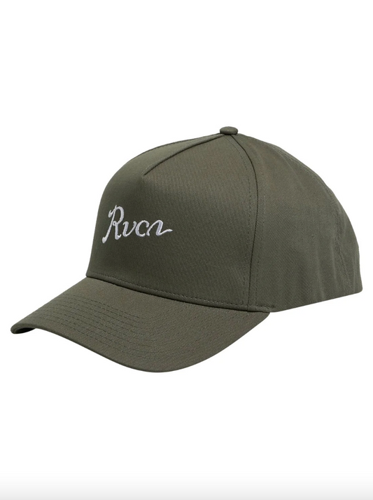 RVCA Alley Script Snapback / Jade