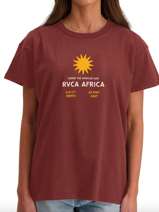 RVCA Under The Sun Tee / Brown