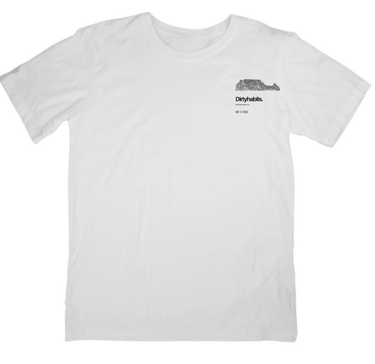 Dirty Habits Peak Tee / White