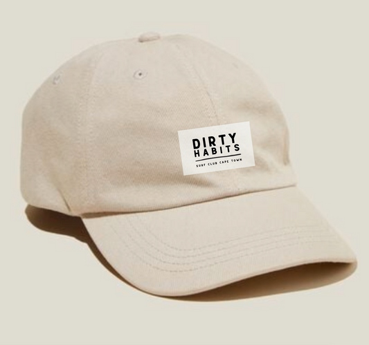 Dirty Habits Club Dad Hat / Off-White