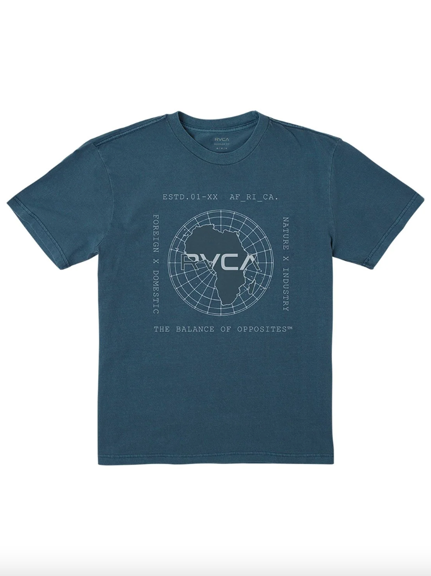 RVCA Africa Topo Tee / Blue