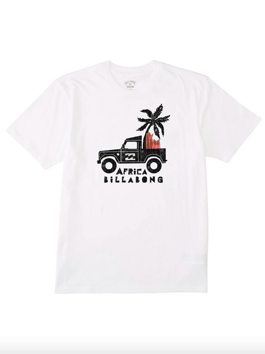 Billabong Travelling Palm Tee / White