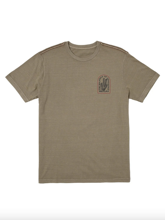 RVCA SandStorm Tee / Red Stitch