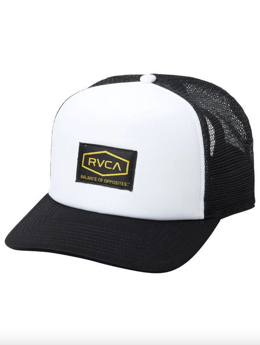 RVCA DayShift Trucker / Black/White