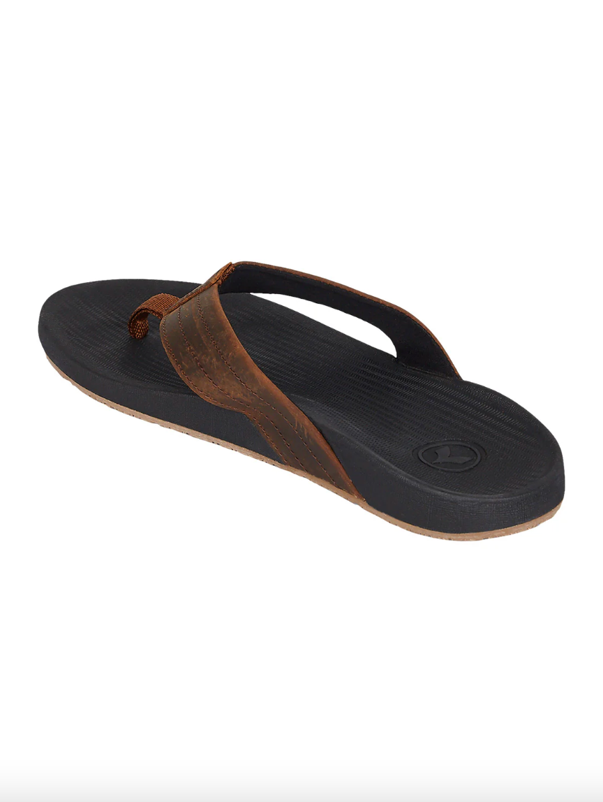 Kustom Cruiser Sandals / Black/Brown