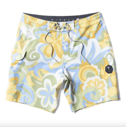 Vissla Mellows Boardshort / Yellow