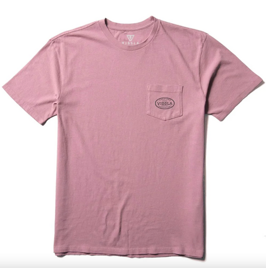 Vissla Buckled Pkt Tee / Dusty Rose