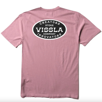 Vissla Buckled Pkt Tee / Dusty Rose