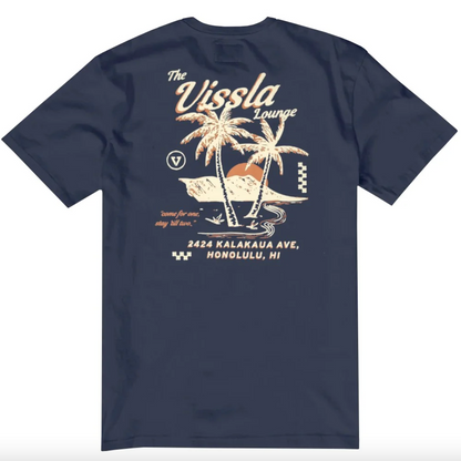 Vissla Lounge Pkt Tee / Navy