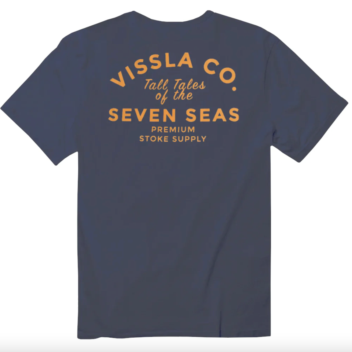 Vissla Premium Stoke Pkt Tee / Navy