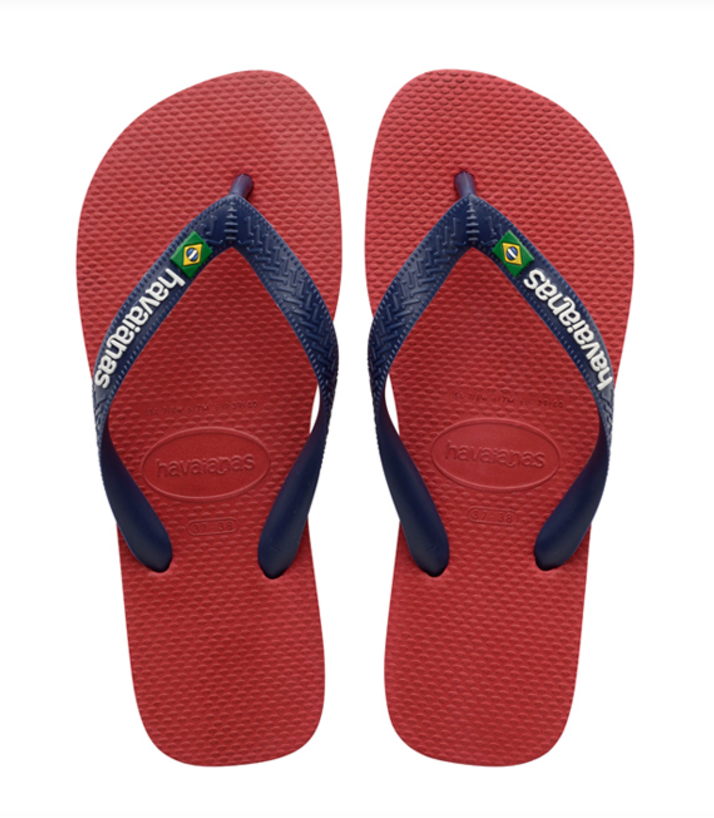 Havaianas Brazil Logo Red