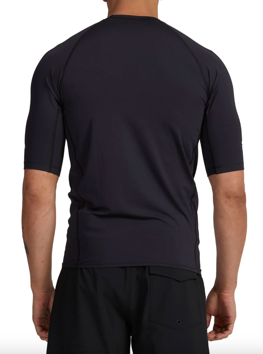 RVCA SS Rash Guard / Black