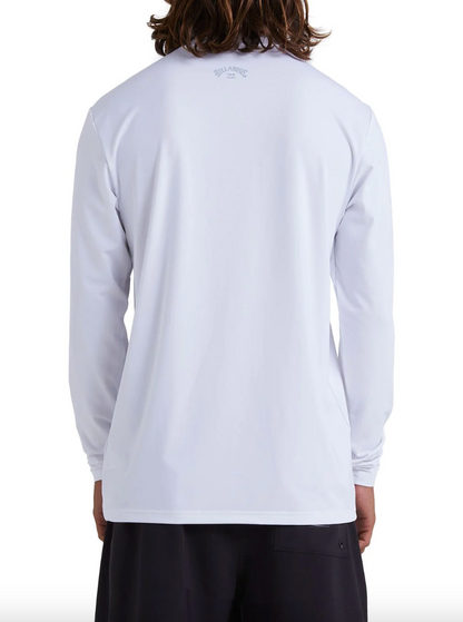 Billabong All Day Wave Rash Vest LS / White