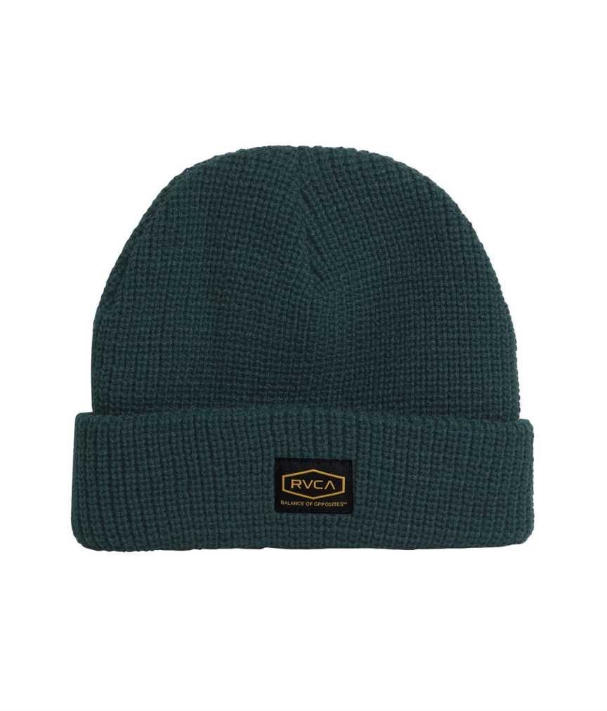 RVCA Heritage Beanie / Hunter Green