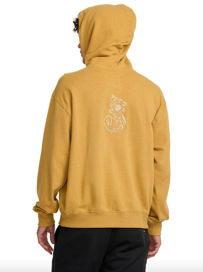 RVCA LA Wave Hoodie / Ochre