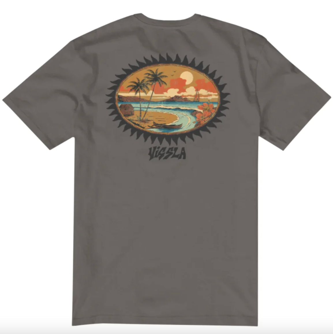 Vissla Riviera Pkt Tee / Brown