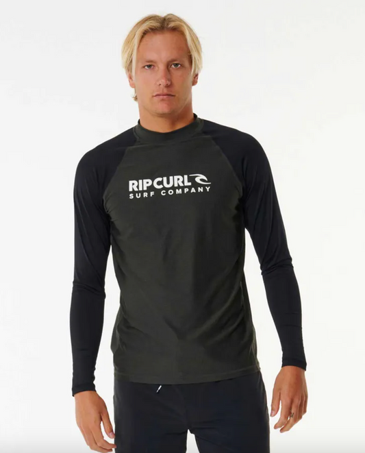 Rip Curl Shock LS Rashie / Black