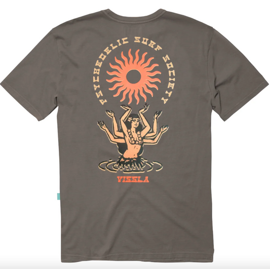 Vissla Hula Hands Tee / Graphite