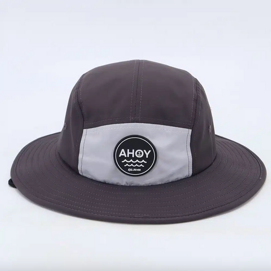 AHOY Bucket Hat / Black Grey