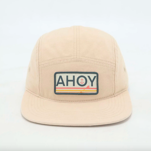 AHOY Canvas Cap / Tan