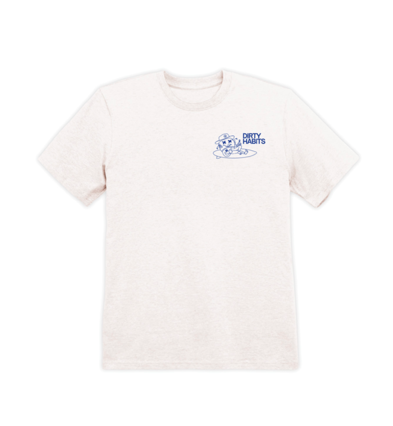 Dirty Habits Club Tee / Bone
