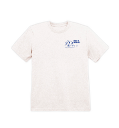 Dirty Habits Club Tee / Bone